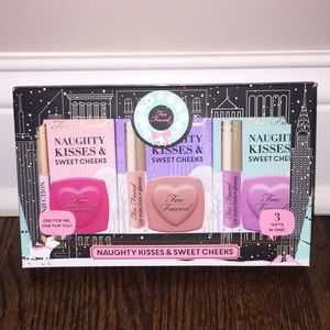 Brand new too faced naughty kisses & sweet checks!